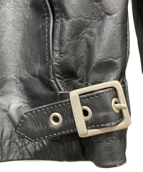 EEZAN（イーザン）EEZAN (イーザン) シングルライダースジャケット ブラック サイズ:36の古着・服飾アイテム