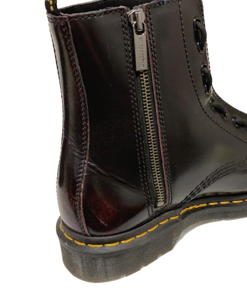 Dr.Martens（ドクターマーチン）Dr.Martens (ドクターマーチン) PASCAL FRNT ZIP ブラック サイズ:UK7の古着・服飾アイテム