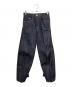 NVRFRGT（ネヴァーフォーゲット）の古着「3D TWISTED WIDE LEG JEANS」｜インディゴ