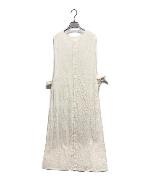 ROBE de PEAU（ローブデポー）ROBE de PEAU (ローブデポー) ノースリーブワンピース ベージュ サイズ:Freeの古着・服飾アイテム