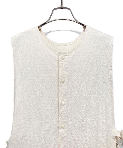 ROBE de PEAU（ローブデポー）ROBE de PEAU (ローブデポー) ノースリーブワンピース ベージュ サイズ:Freeの古着・服飾アイテム