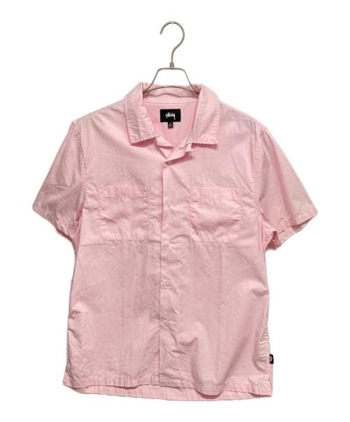 stussy（ステューシー）stussy (ステューシー) 半袖シャツ ピンク サイズ:Mの古着・服飾アイテム