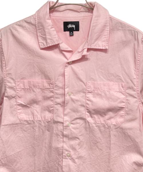 stussy（ステューシー）stussy (ステューシー) 半袖シャツ ピンク サイズ:Mの古着・服飾アイテム