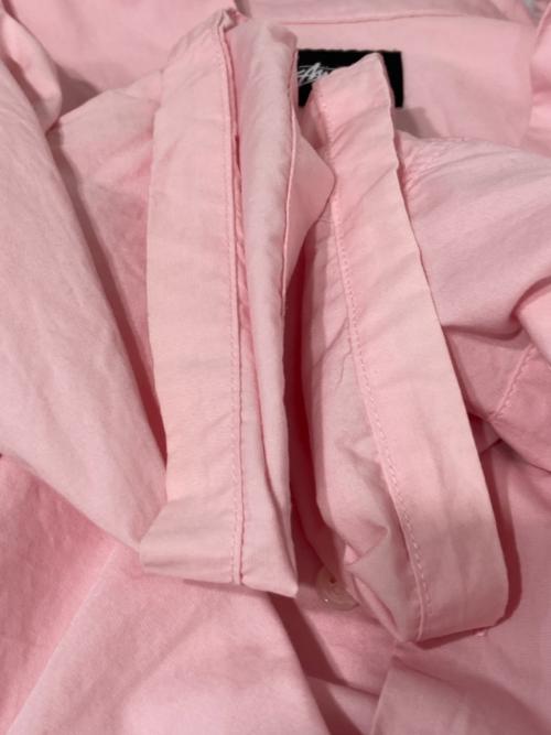 stussy（ステューシー）stussy (ステューシー) 半袖シャツ ピンク サイズ:Mの古着・服飾アイテム