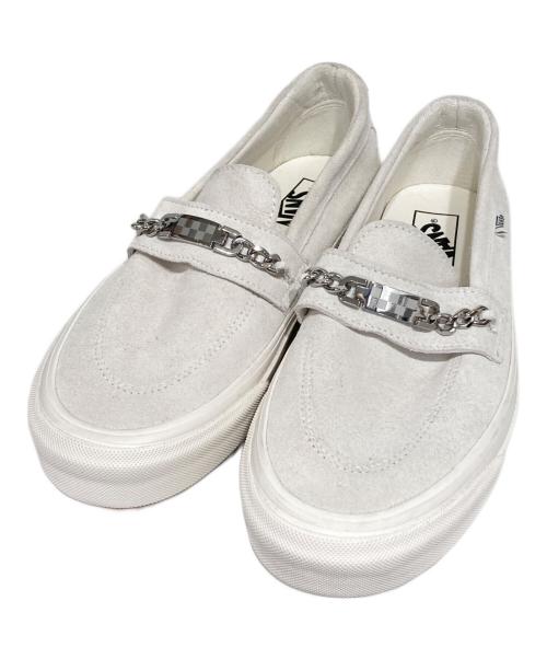 VANS（ヴァンズ）VANS (ヴァンズ) SKATE SLIP-ON DANIEL JOHNSTON ホワイト サイズ:US9の古着・服飾アイテム