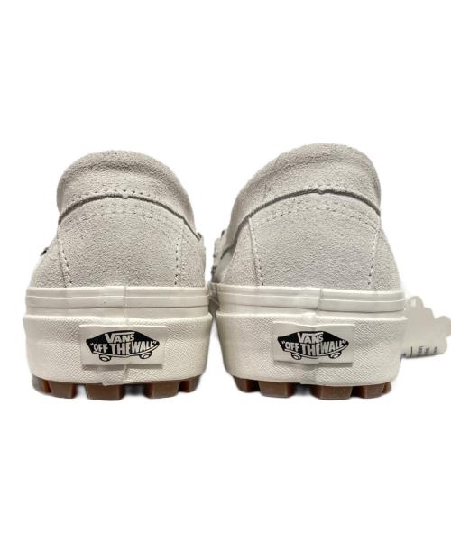 VANS（ヴァンズ）VANS (ヴァンズ) SKATE SLIP-ON DANIEL JOHNSTON ホワイト サイズ:US9の古着・服飾アイテム