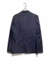 COMME des GARCONS HOMME (コムデギャルソン オム) 3Bストライプジャケット エンジ×ネイビー サイズ:8：10000円