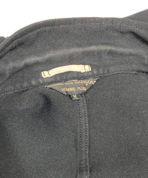 COMME des GARCONS HOMME PLUS（コムデギャルソンオムプリュス）COMME des GARCONS HOMME PLUS (コムデギャルソンオムプリュス) 3Bポリジャケット ブラック サイズ:Mの古着・服飾アイテム