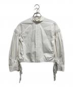 TODAYFULトゥデイフル）の古着「Stitch Puff Blouse」｜アイボリー