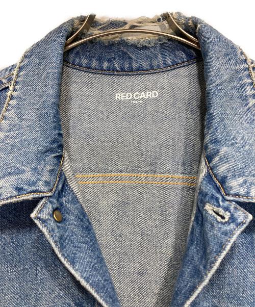 RED CARD（レッドカード）RED CARD (レッドカード) L'Appartement (アパルトモン) ダメージ加工デニムジャケット インディゴ サイズ:Fの古着・服飾アイテム