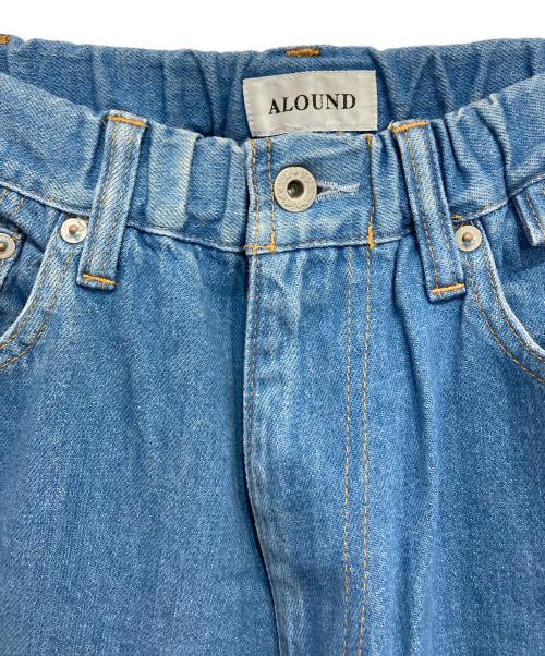 ALOUND（アラウンド）ALOUND (アラウンド) VENTILATION BLEACH DENIM PANTS インディゴ サイズ:Mの古着・服飾アイテム