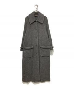 中古・古着通販】CELINE (セリーヌ) メルトンウールPコート ネイビー