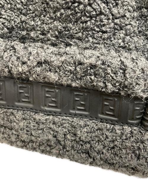 FENDI（フェンディ）FENDI (フェンディ) 90’sテディコート グレー サイズ:38の古着・服飾アイテム