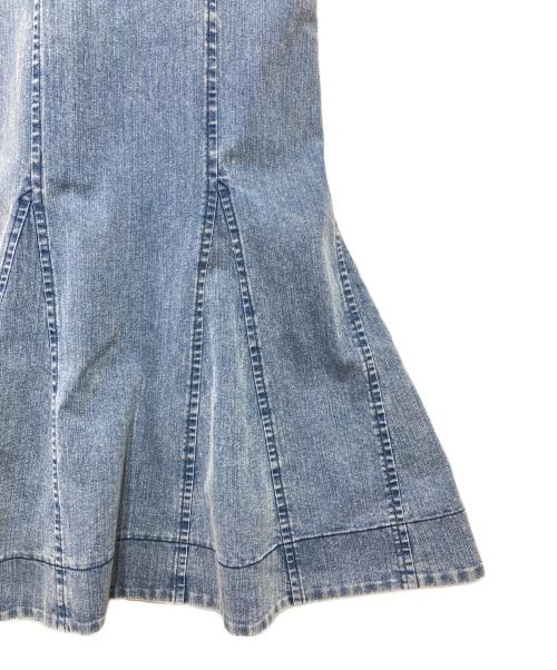 Snidel（スナイデル）Snidel (スナイデル) デニムマーメイドワンピ インディゴ サイズ:1の古着・服飾アイテム