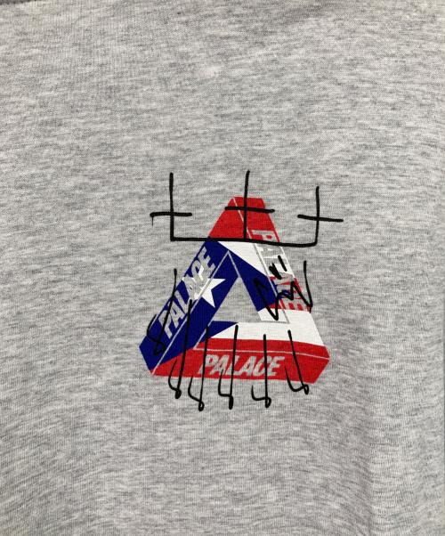 PALACE（パレス）PALACE (パレス) KING TRI T-SHIRT ライトグレー サイズ:Mの古着・服飾アイテム