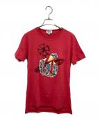 Vivienne Westwood manヴィヴィアン ウェストウッド マン）の古着「オーブプリントカットソー」｜レッド