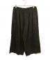 Y's（ワイズ）の古着「VIYELLA FRONT TUCK WIDE PANTS」｜オリーブ