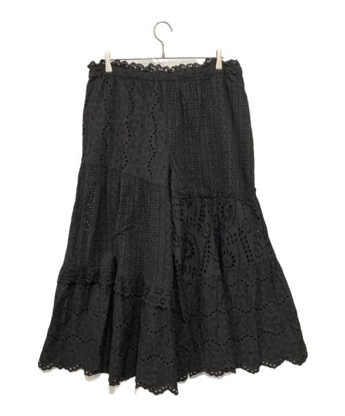 freada（フリーダ）Freada (フリーダ) UMBRO-レースワイドパンツ ブラック サイズ:Ｆの古着・服飾アイテム