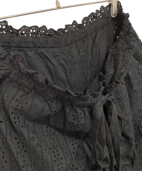 freada（フリーダ）Freada (フリーダ) UMBRO-レースワイドパンツ ブラック サイズ:Ｆの古着・服飾アイテム