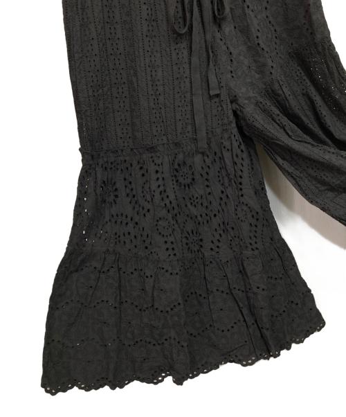 freada（フリーダ）Freada (フリーダ) UMBRO-レースワイドパンツ ブラック サイズ:Ｆの古着・服飾アイテム