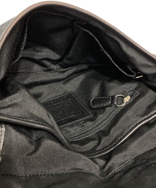 COACH（コーチ）COACH (コーチ) Soho Signature Shoulder bag/ソーホーシグネチャーワンショルダーバッグ ブラックの古着・服飾アイテム