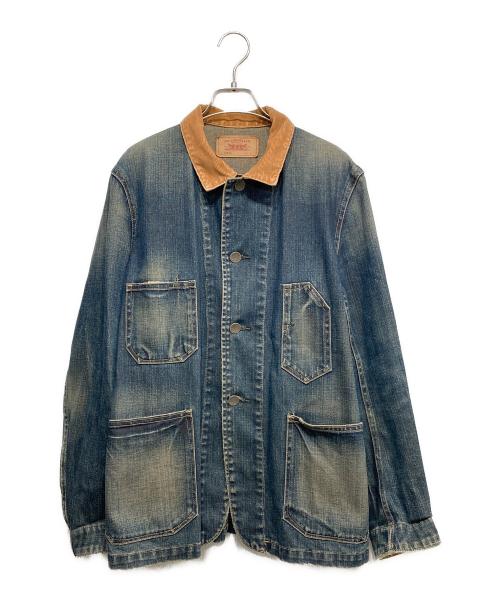 LEVI'S（リーバイス）LEVI'S (リーバイス) カバーオールジャケット インディゴ サイズ:Lの古着・服飾アイテム