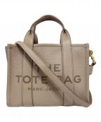 MARC JACOBSマークジェイコブス）の古着「ザ レザー トート バッグ スモール」｜ブラウン