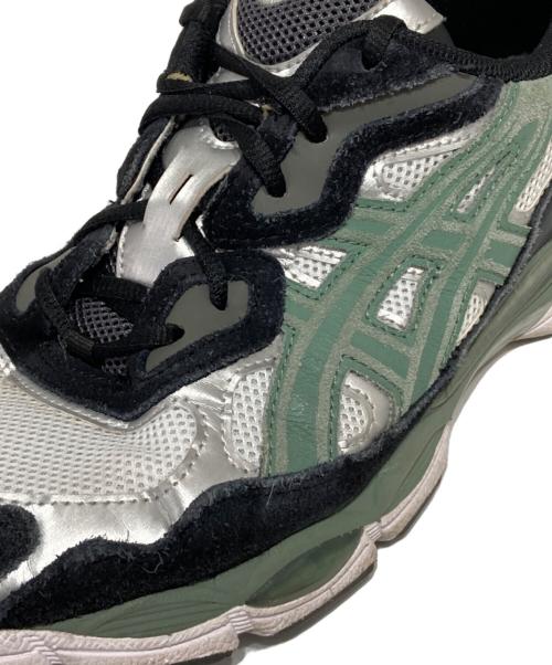 asics（アシックス）asics (アシックス) SPORTSTYLE GEL-NYC グリーン×ブラック サイズ:29の古着・服飾アイテム