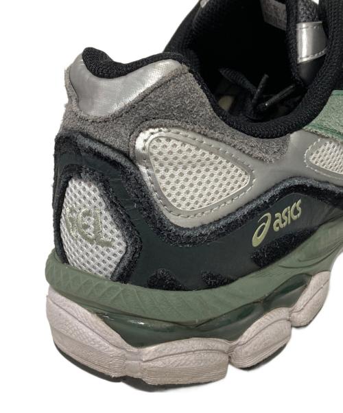 asics（アシックス）asics (アシックス) SPORTSTYLE GEL-NYC グリーン×ブラック サイズ:29の古着・服飾アイテム