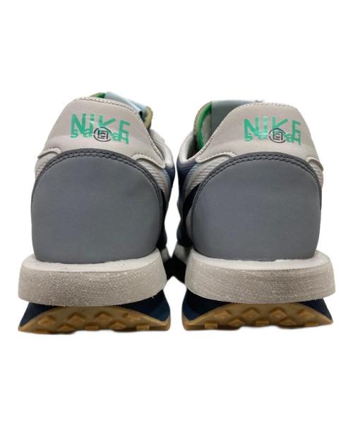 NIKE（ナイキ）NIKE (ナイキ) sacai (サカイ) CLOT (クロット) LD Waffle グレー×ネイビー サイズ:28.5の古着・服飾アイテム
