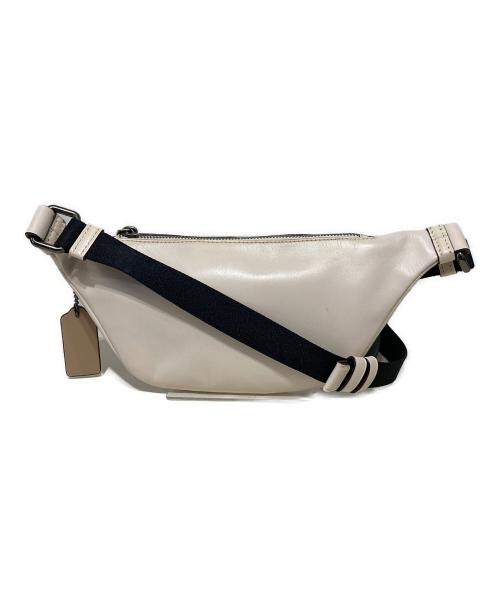COACH（コーチ）COACH (コーチ) 馬車柄 ショルダーボディバッグ アイボリーの古着・服飾アイテム