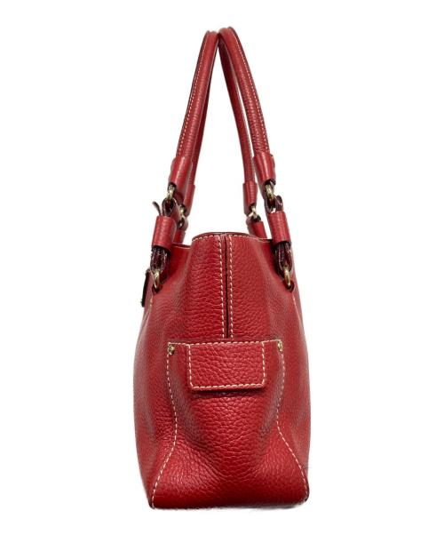 Kate Spade（ケイトスペード）Kate Spade (ケイトスペード) ミニボストンバッグ レッドの古着・服飾アイテム