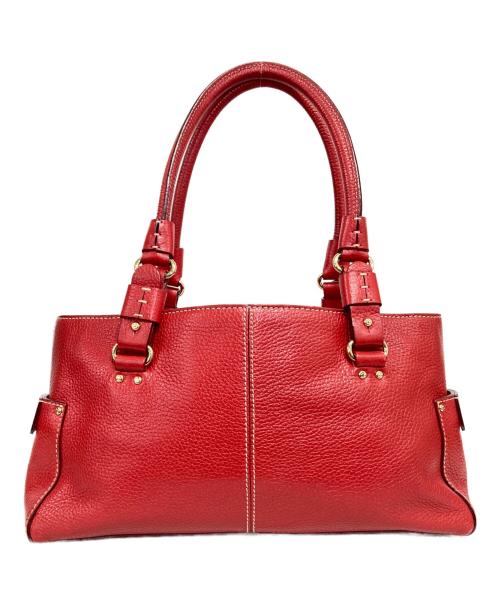 Kate Spade（ケイトスペード）Kate Spade (ケイトスペード) ミニボストンバッグ レッドの古着・服飾アイテム