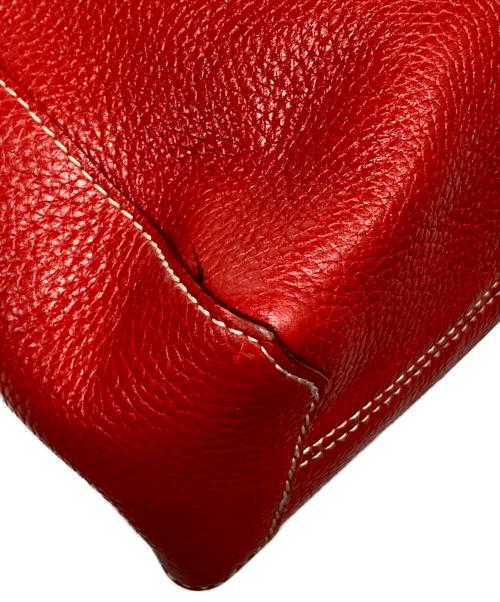 Kate Spade（ケイトスペード）Kate Spade (ケイトスペード) ミニボストンバッグ レッドの古着・服飾アイテム