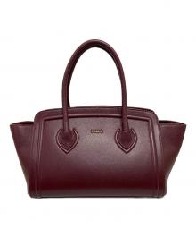 FURLA（フルラ）の古着「カレッジ・トートバッグ」｜ボルドー