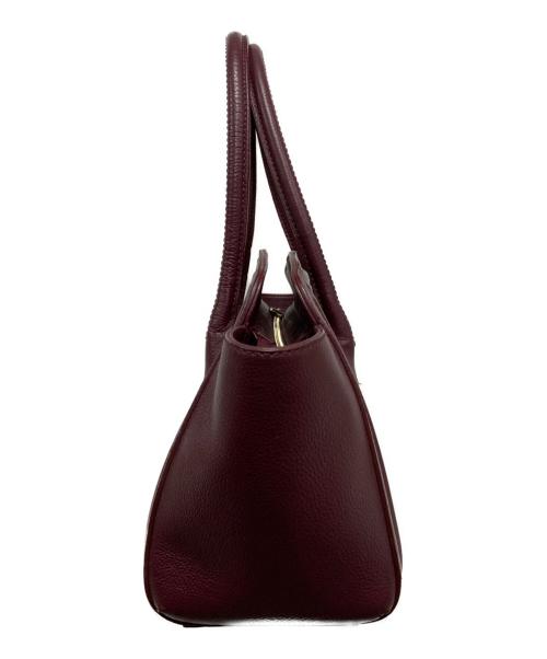 FURLA（フルラ）FURLA (フルラ) カレッジ・トートバッグ ボルドーの古着・服飾アイテム