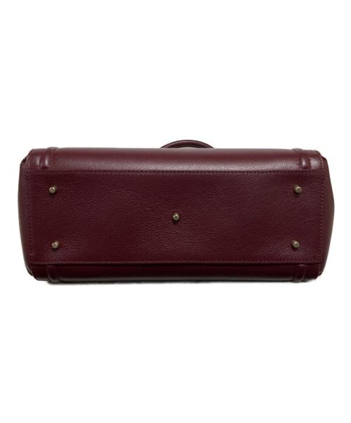 FURLA（フルラ）FURLA (フルラ) カレッジ・トートバッグ ボルドーの古着・服飾アイテム