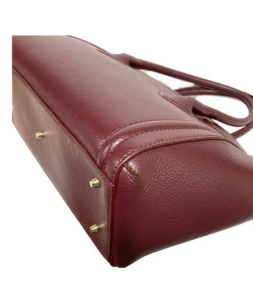FURLA（フルラ）FURLA (フルラ) カレッジ・トートバッグ ボルドーの古着・服飾アイテム