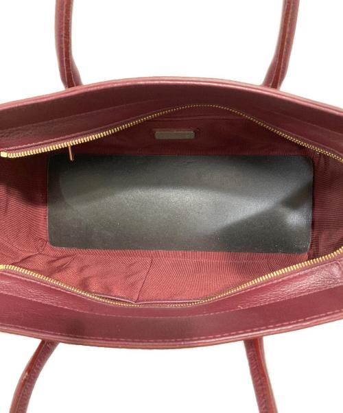 FURLA（フルラ）FURLA (フルラ) カレッジ・トートバッグ ボルドーの古着・服飾アイテム