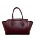 FURLA (フルラ) カレッジ・トートバッグ ボルドー：7000円