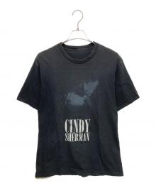 UNDERCOVER（アンダーカバー）の古着「cindy sherman-プリントTシャツ」｜ブラック