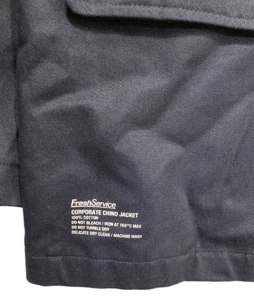 FreshService（フレッシュサービス）FreshService (フレッシュサービス) CORPORATE CHINO JACKET ブラック サイズ:Mの古着・服飾アイテム