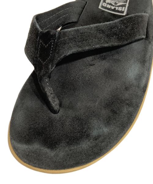 ISLAND SLIPPER（アイランドスリッパ）ISLAND SLIPPER (アイランドスリッパ) リゾートサンダル ブラック サイズ:10の古着・服飾アイテム