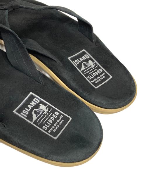 ISLAND SLIPPER（アイランドスリッパ）ISLAND SLIPPER (アイランドスリッパ) リゾートサンダル ブラック サイズ:10の古着・服飾アイテム