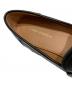 中古・古着 TORY BURCH (トリーバーチ) MINI EVERLY CHUNKY LOAFER/ミニ エブリ チャンキー ローファー ゴールド×ブラック サイズ:5M：15000円