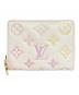 LOUIS VUITTON（ルイ ヴィトン）の古着「LOU WALLET/ポルトフォイユ ルー」｜ピンク×アイボリー