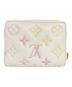 LOUIS VUITTON (ルイ ヴィトン) LOU WALLET/ポルトフォイユ ルー ピンク×アイボリー：70000円