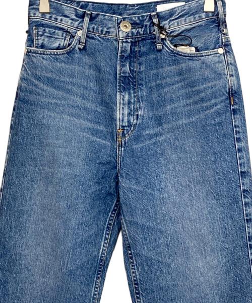 upper hights（アッパーハイツ）upper hights (アッパーハイツ) 別注 THE TAYLOR ワイドフレアデニム インディゴ サイズ:23の古着・服飾アイテム