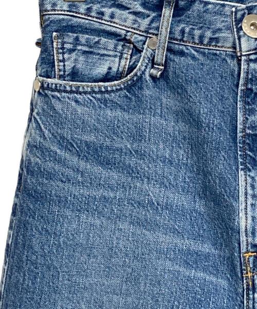 upper hights（アッパーハイツ）upper hights (アッパーハイツ) 別注 THE TAYLOR ワイドフレアデニム インディゴ サイズ:23の古着・服飾アイテム