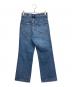 upper hights (アッパーハイツ) 別注 THE TAYLOR ワイドフレアデニム インディゴ サイズ:23：9000円